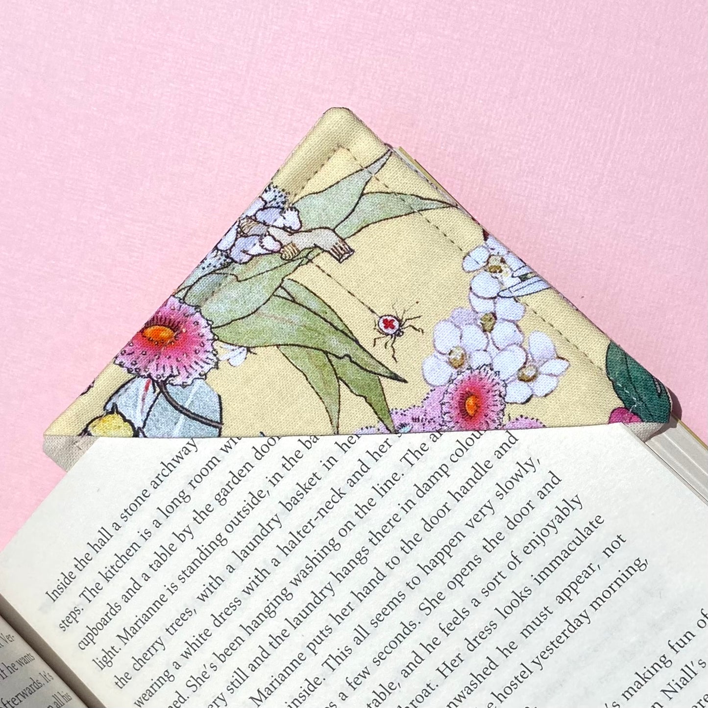 Pink Gumnut Bookmark