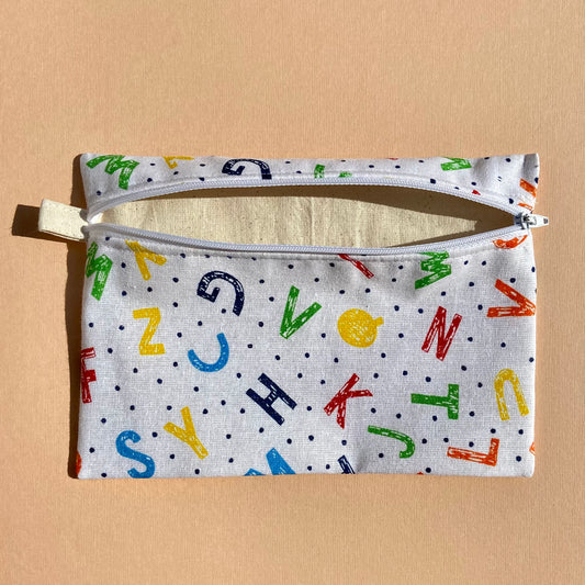 Alphabet Pouch